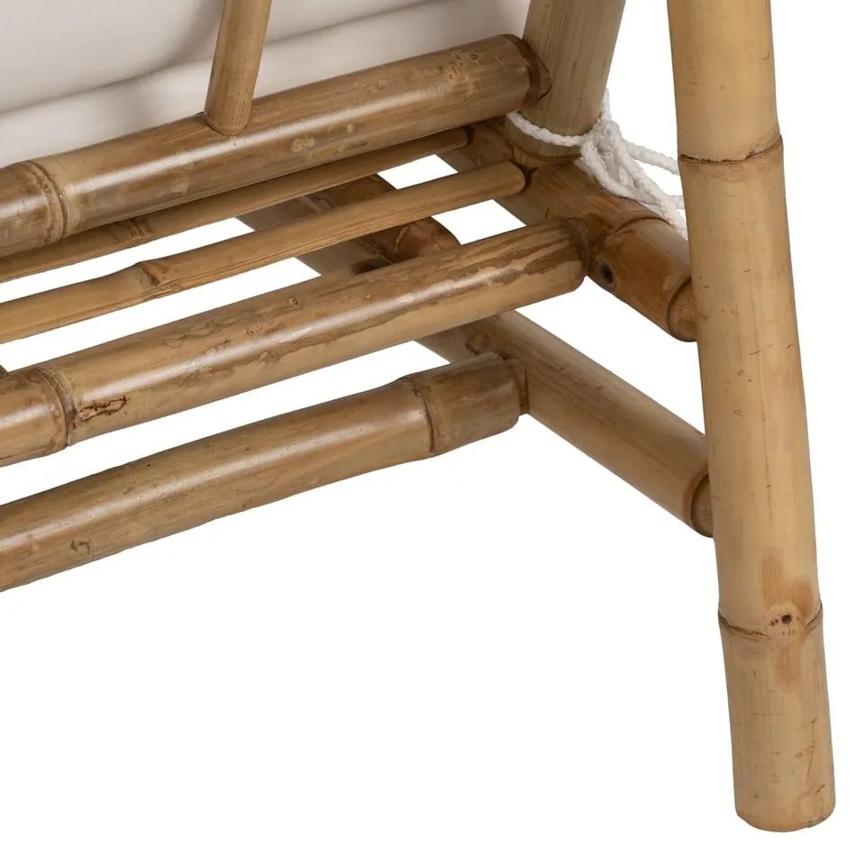 Biała sofa 200 cm Bamboo – Ixia