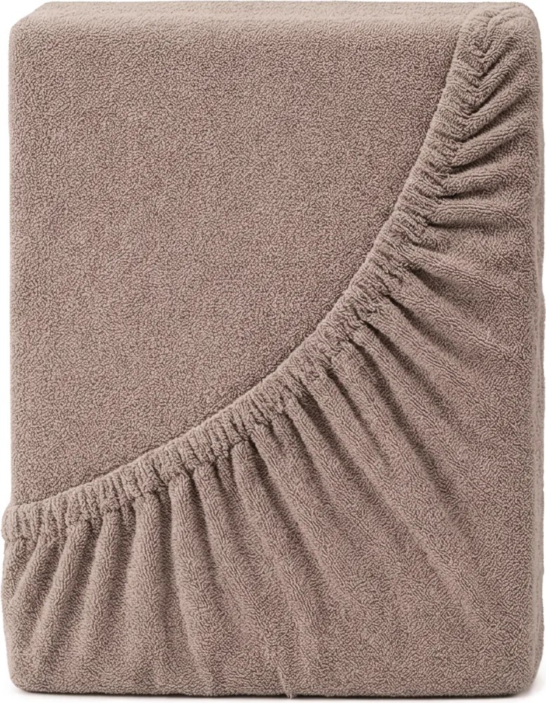 4Home prześcieradło frotte Ideal kawowy, 140 x 200 cm, 140 x 200 cm