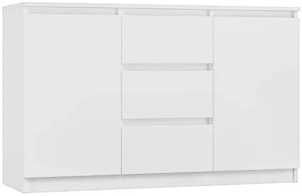 Biała długa komoda 200 cm S3-S94