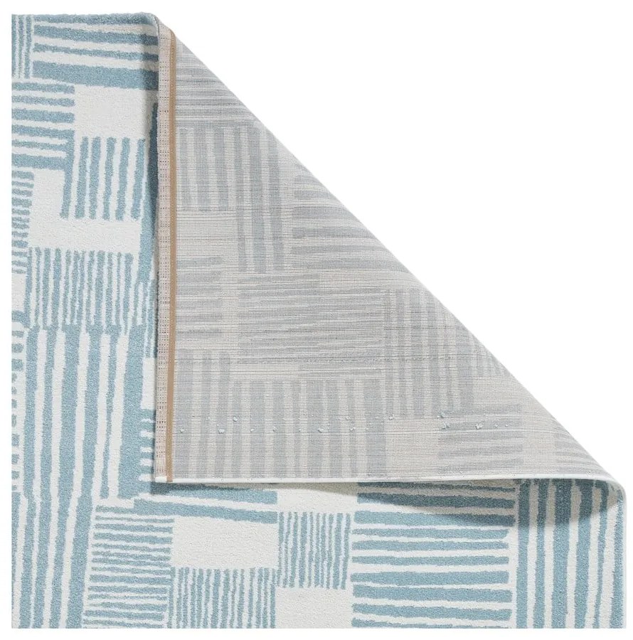 Jasnoniebieski dywan 80x150 cm Blocks – Catherine Lansfield