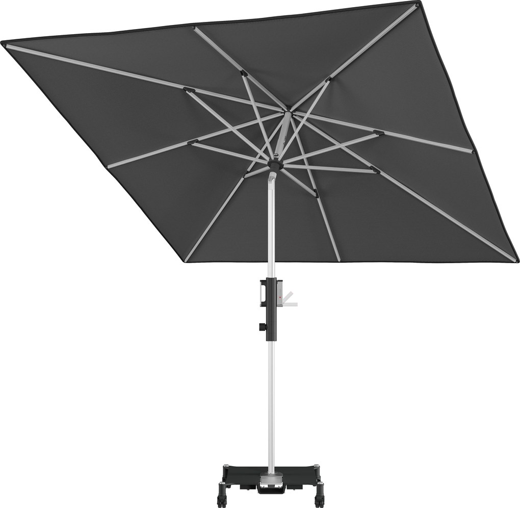 Knirps PHOENIX ciemnoszary parasol ogrodowy 245 x 245 cm