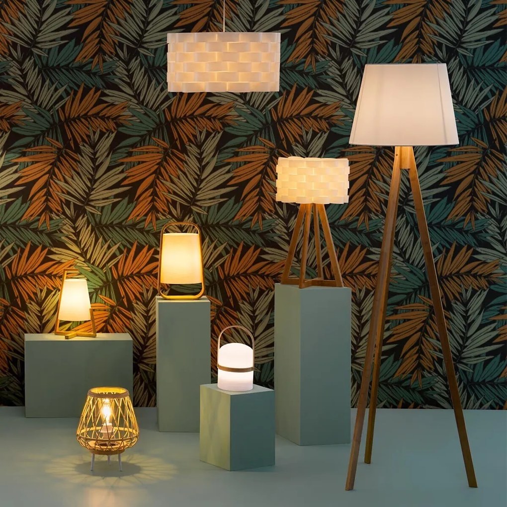 Bambusowa lampa wisząca LAMPE
