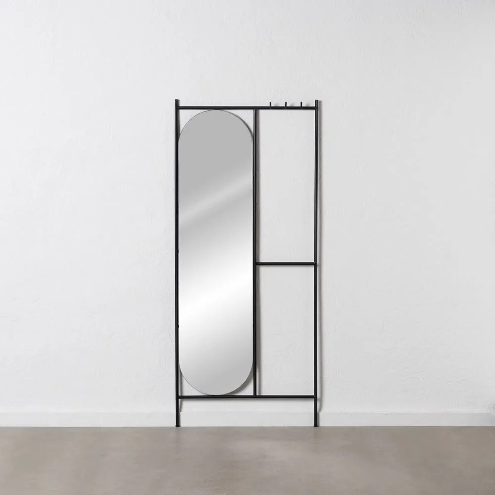 Lustro ścienne z wieszakiem 70x160,5 cm – Ixia