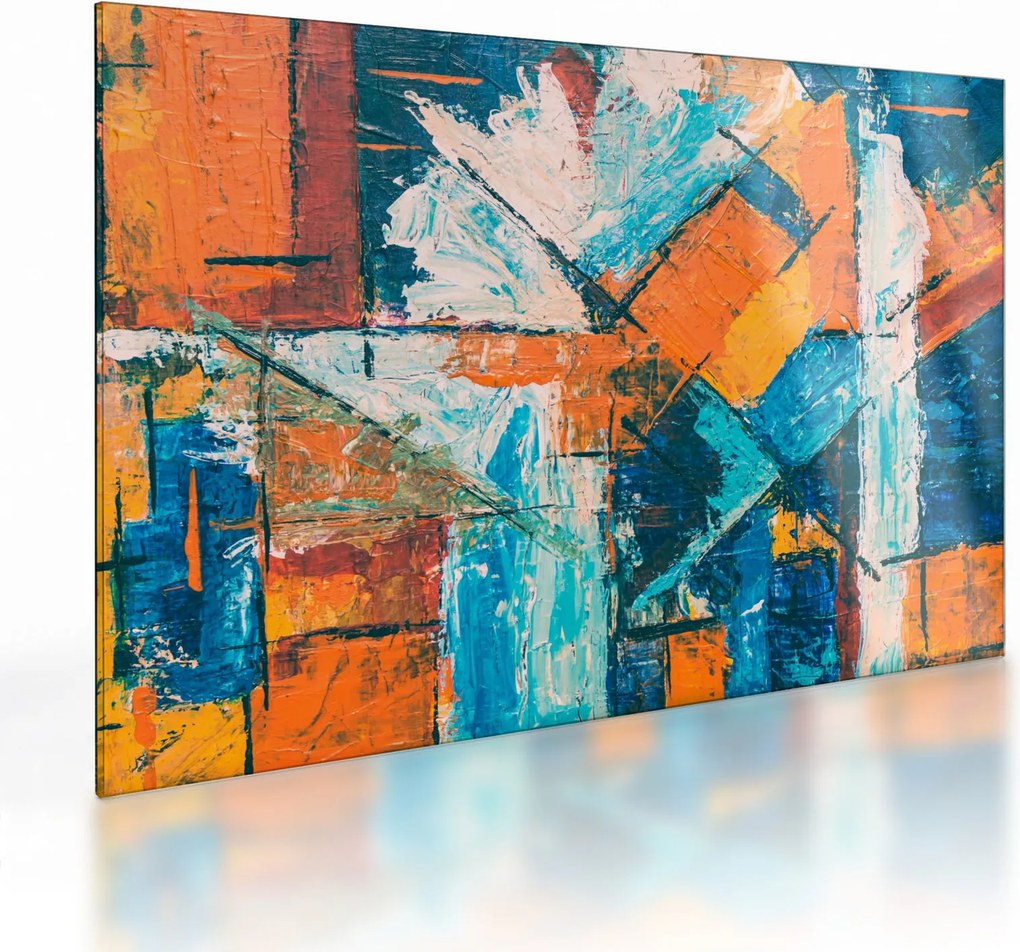 Obraz na szkle - Abstrakcja (70x50 cm)