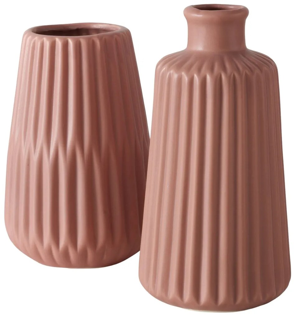 Wazon ceramiczny ESKO, ręcznie malowany, 17 cm