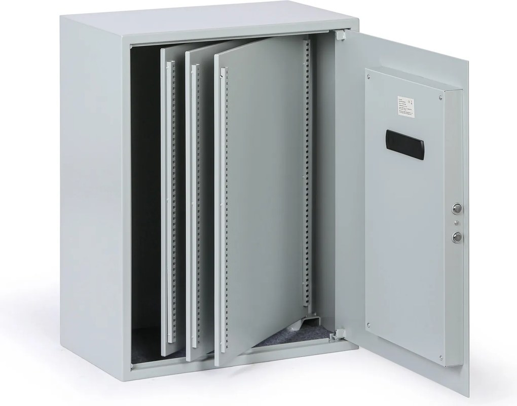 Skrzynka na klucze z elektronicznym zamkiem, 756 x 584 x 330 mm