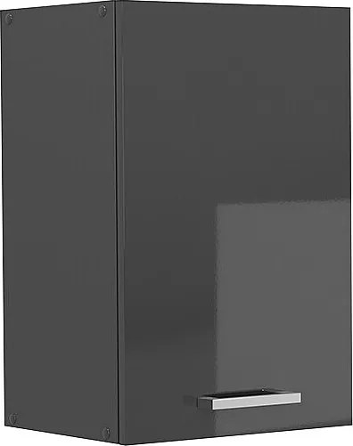 Szafka ścienna antracyt wysoki połysk 40x31x60 r-line