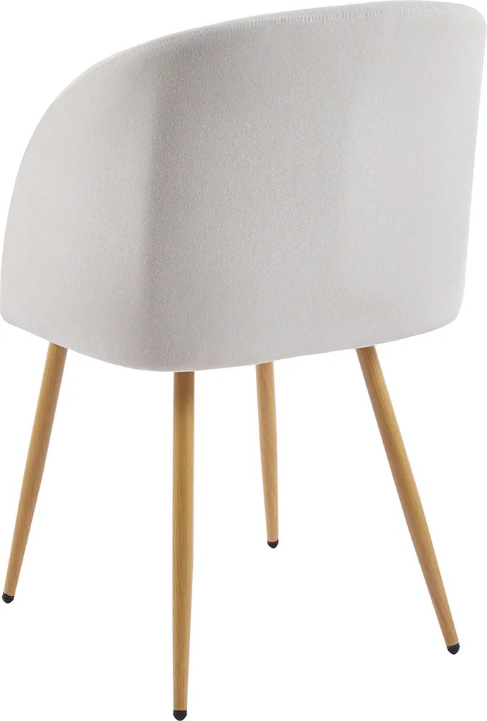 Zestaw 2 Krzese Velt Tkanina