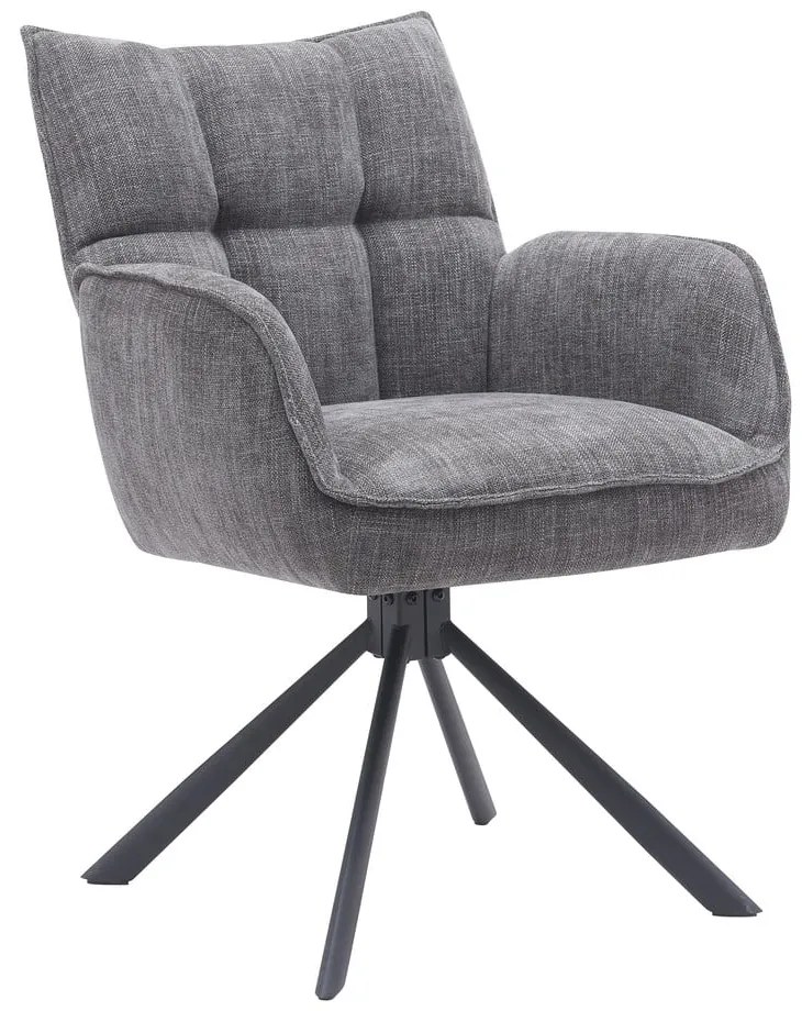 Szare krzesła zestaw 2 szt. Marilla – Unique Furniture
