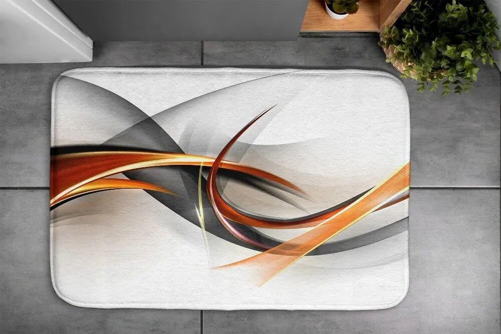 Dywanik łazienkowy Dywanik łazienkowy Kolorowa Abstrakcja