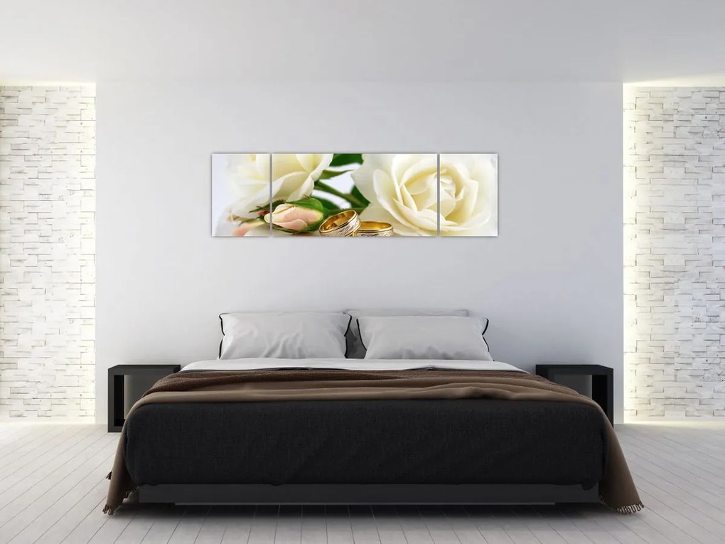 Obraz - Dzień ślubu (170x50 cm)