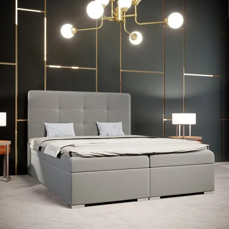 Kontynentalne łóżko małżeńskie 180x200 W6-E68