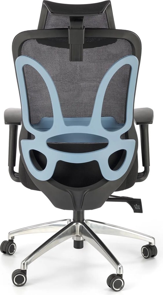 Ergonomiczny fotel do biura Gilberto, zgodny z normą BHP