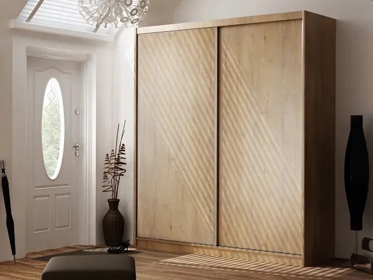 Szafa przesuwna 180 cm - Dayton 2X - 4 kolory