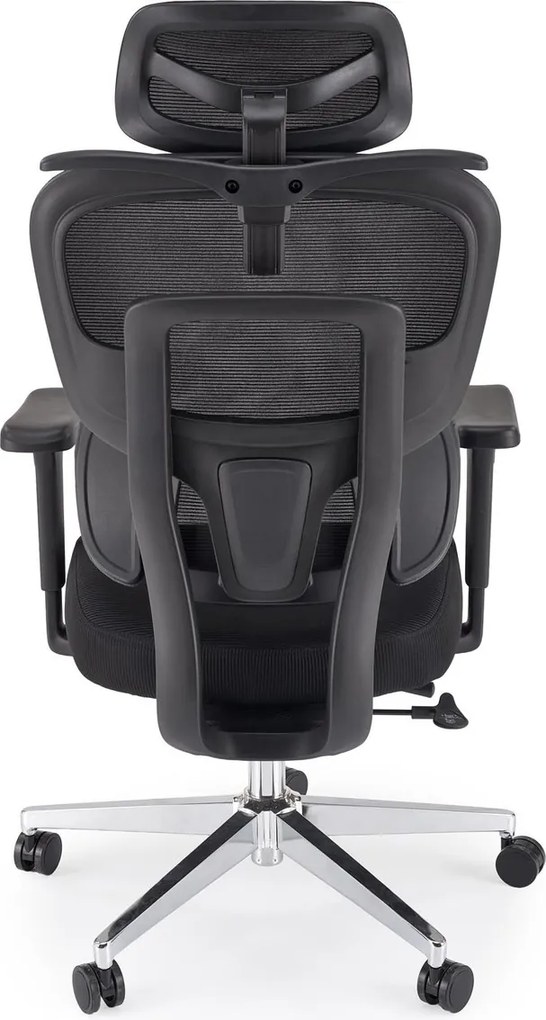 Fotel biurowy ergonomiczny Booster Halmar z regulowanym zagłówkiem