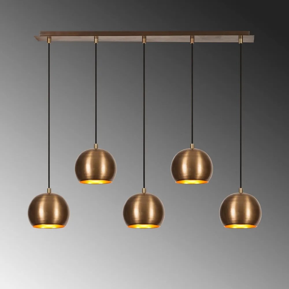 Lampa wisząca w kolorze złota Sivani – Opviq lights