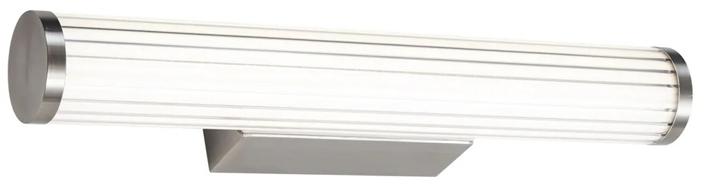 Retro Kinkiet / Lampa scienna Gunmetal 40 cm z LED IP44 - Coco Retro Oswietlenie wewnetrzne