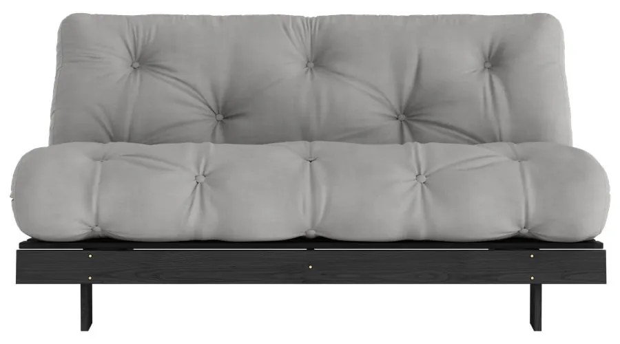 Szara rozkładana sofa 160 cm Roots Black Night – Karup Design