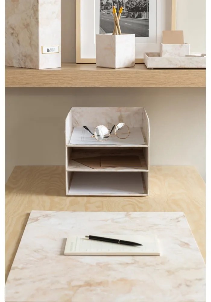 Kartonowy organizer na dokumenty Trey Paper Laminate – Bigso