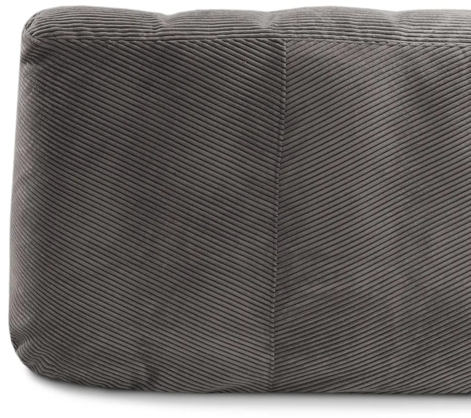 Zielony sztruksowy worek do siedzenia Sofa Tube – SLOWDOWN
