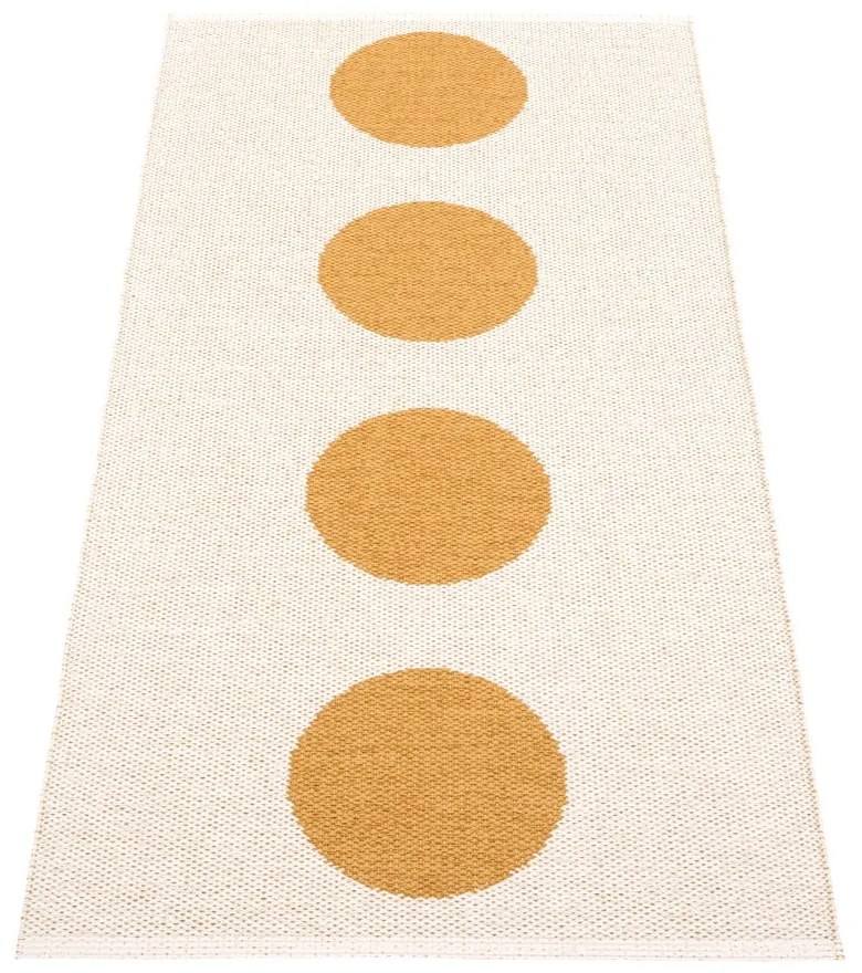 Chodnik odpowiedni na zewnątrz w kolorze ochry 70x150 cm Vera Ochre – Pappelina