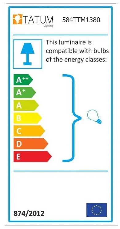 Lampa wisząca w kolorze złota z metalowym kloszem Tattoo – Opviq lights