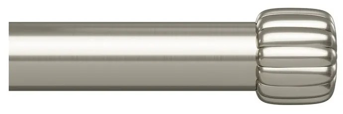 Stalowy regulowany karnisz w kolorze srebra 91 - 168 cm Cleo – Umbra