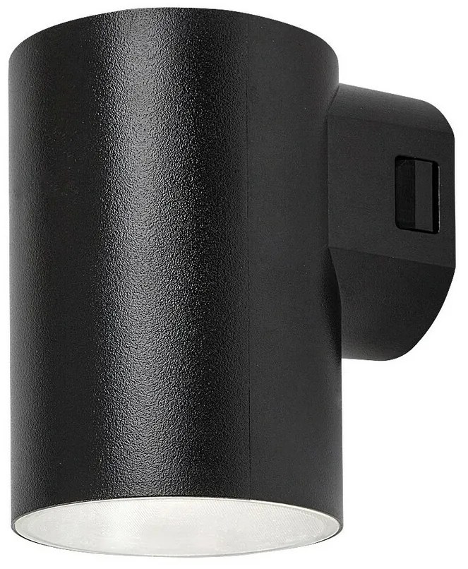 Rabalux 77154 zewnętrzna oprawa ścienna LED Urfa,9W, IP65, czarna, 11,5 cm