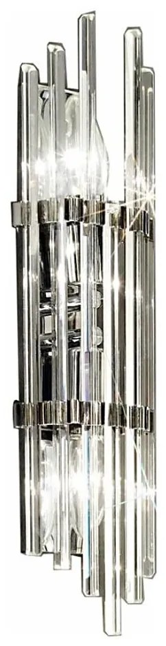 Kolarz 0342.62M.5 - Kinkiet ONTARIO 2xE14/40W/230V 41 cm chrom błyszczący