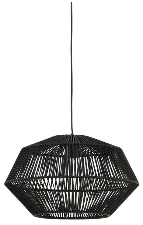 Czarna lampa sufitowa ø 40 cm Deya – Light &amp; Living