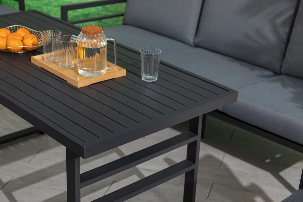 Doppler MANHATTAN ogrodowy zestaw wypoczynkowy 2+1+1+1