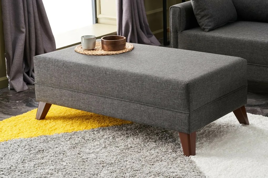 Narożna sofa rozkładana Bella Mini Right Anthracite