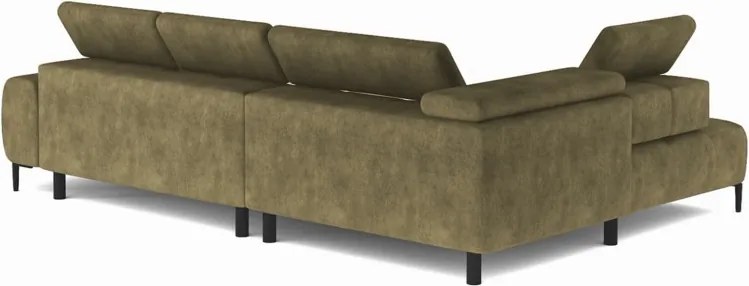 Narożnik PLAZA XL Prawostronny Elektryczna regulacja Tkanina MONOLITH 38 WERSAL