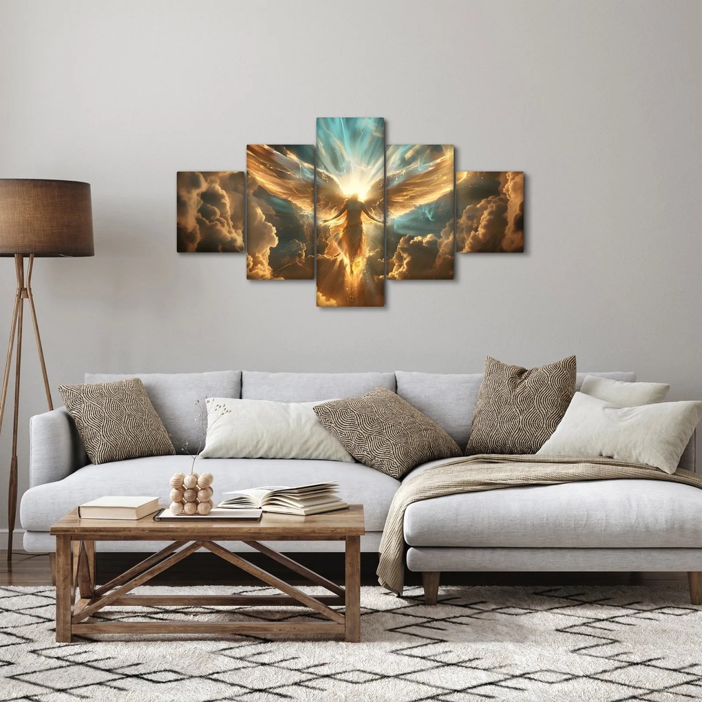 Obraz - Mitologia anielska (125x70 cm)