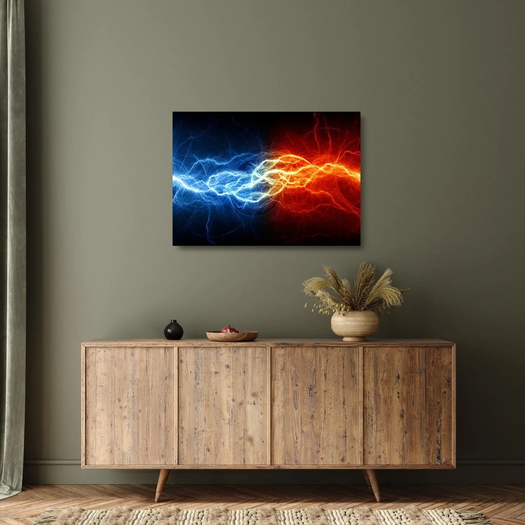 Obraz na szkle napięcia elektrycznego (70x50 cm)