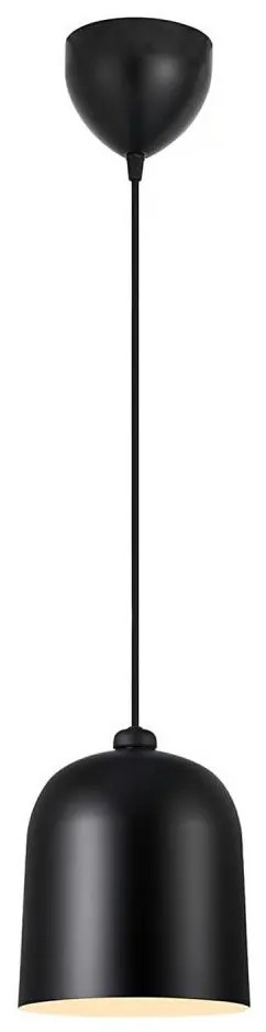 Nordlux - Lampa wisząca na przewodzie ANGLE 1xE27/25W/230V czarna