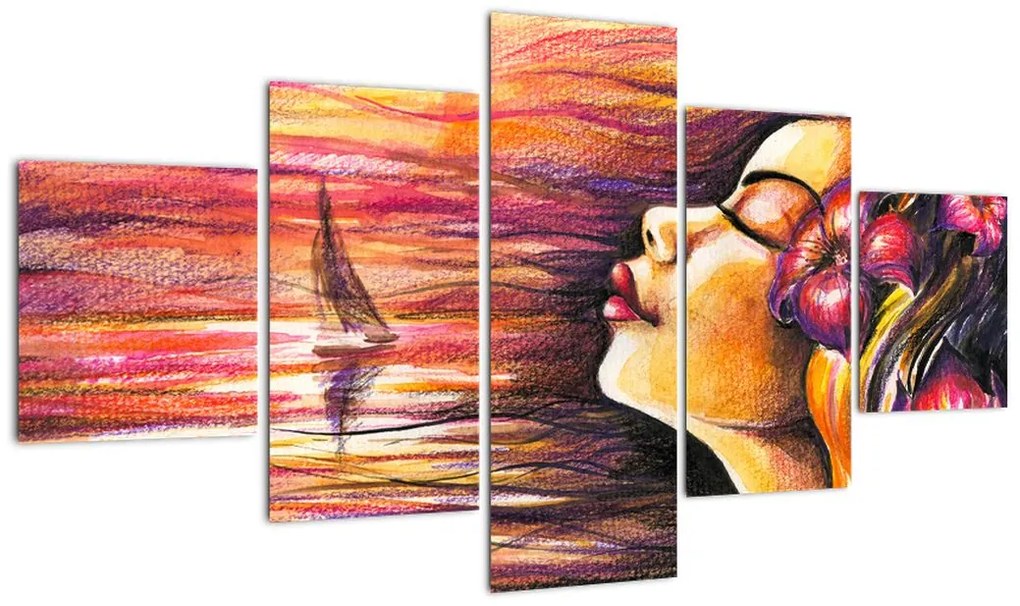 Obraz - Wspomnienia lata (125x70 cm)