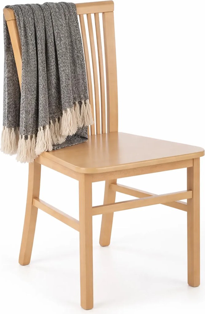 Drewniane krzesło do klasycznego stołu dąb sonoma S3-E81