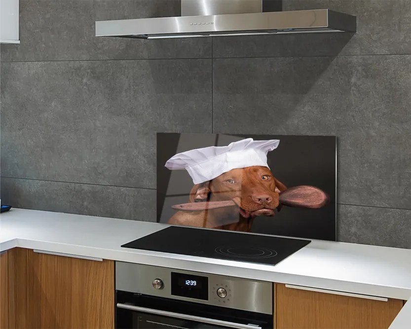 Szkło Ozdobne do Kuchni Kulinarna Pasja: Pies Kucharz