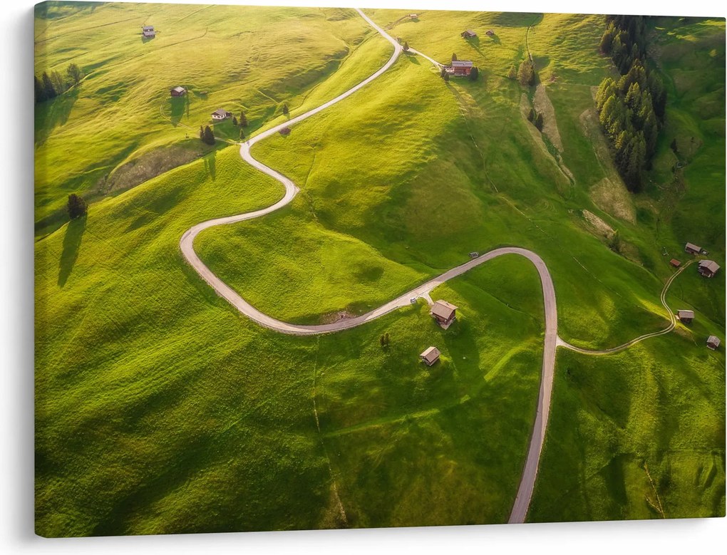Obraz - Plateau Meadow (70x50 cm)