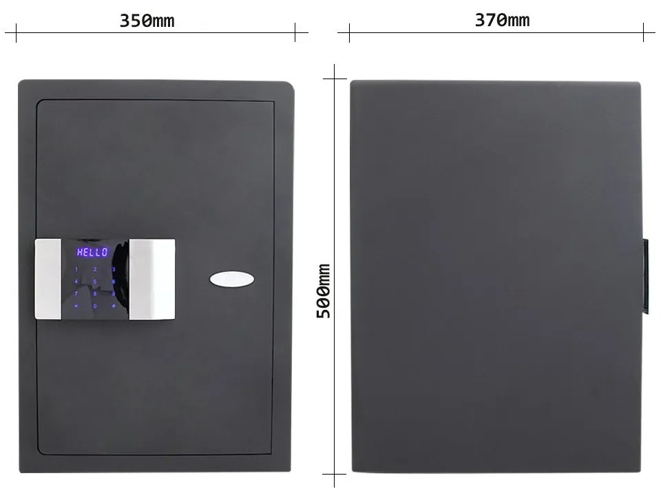 Sejf elektroniczny meblowy PRESTIGE 500