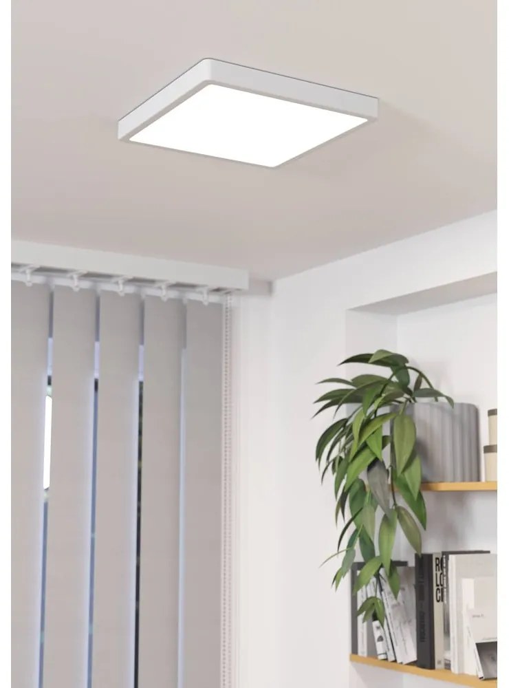 Biała lampa sufitowa LED 28,5x28,5 cm FUEVA 5 – EGLO