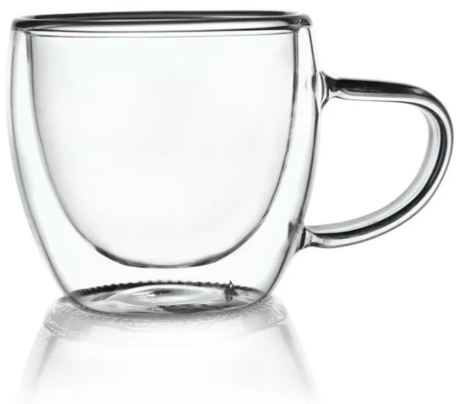 Orion Kubek szkło podwójne, 110 ml, XS