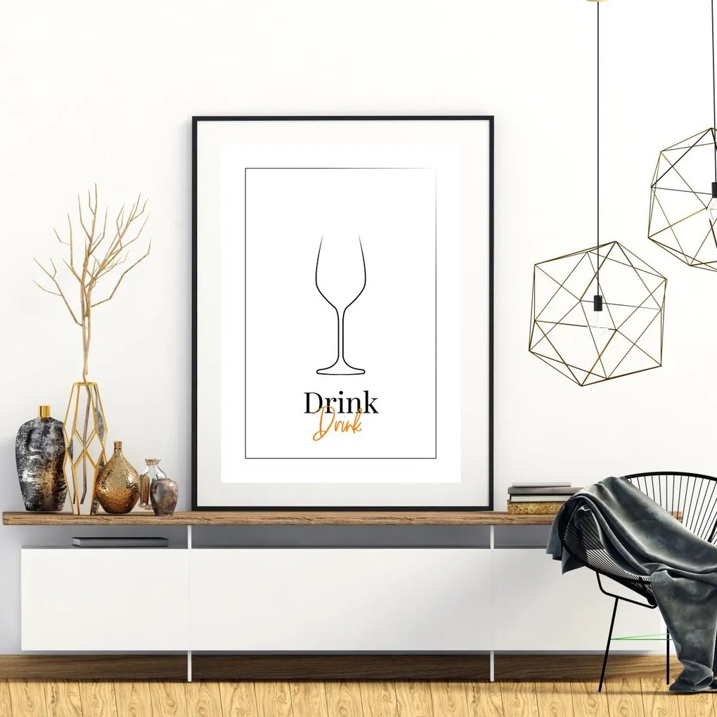 Plakat - Drink (A4)