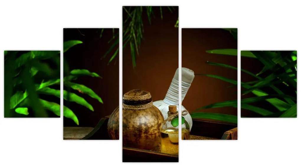 Obraz rzeczy spa (125x70 cm)