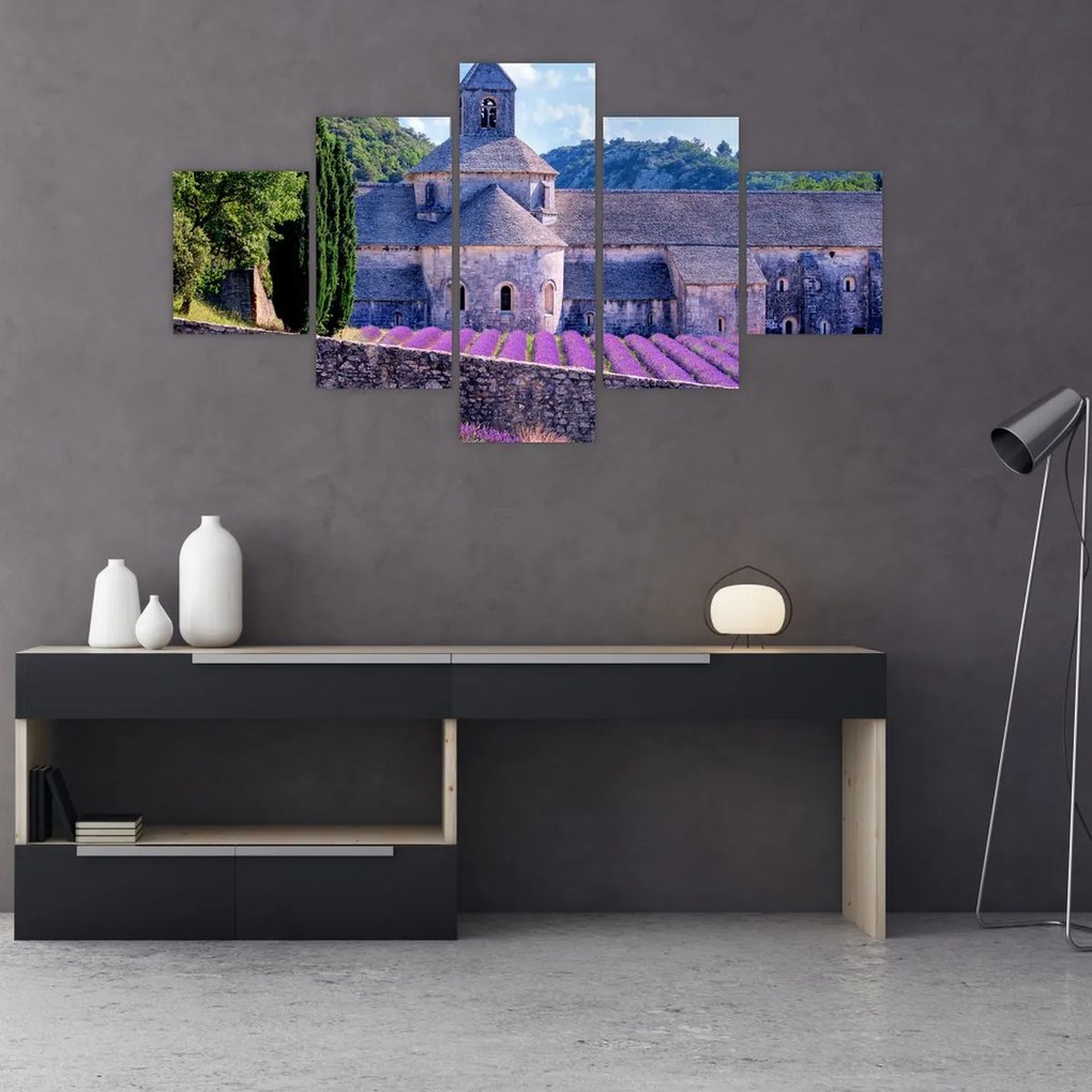 Obraz - Lewandowe pole (125x70 cm)