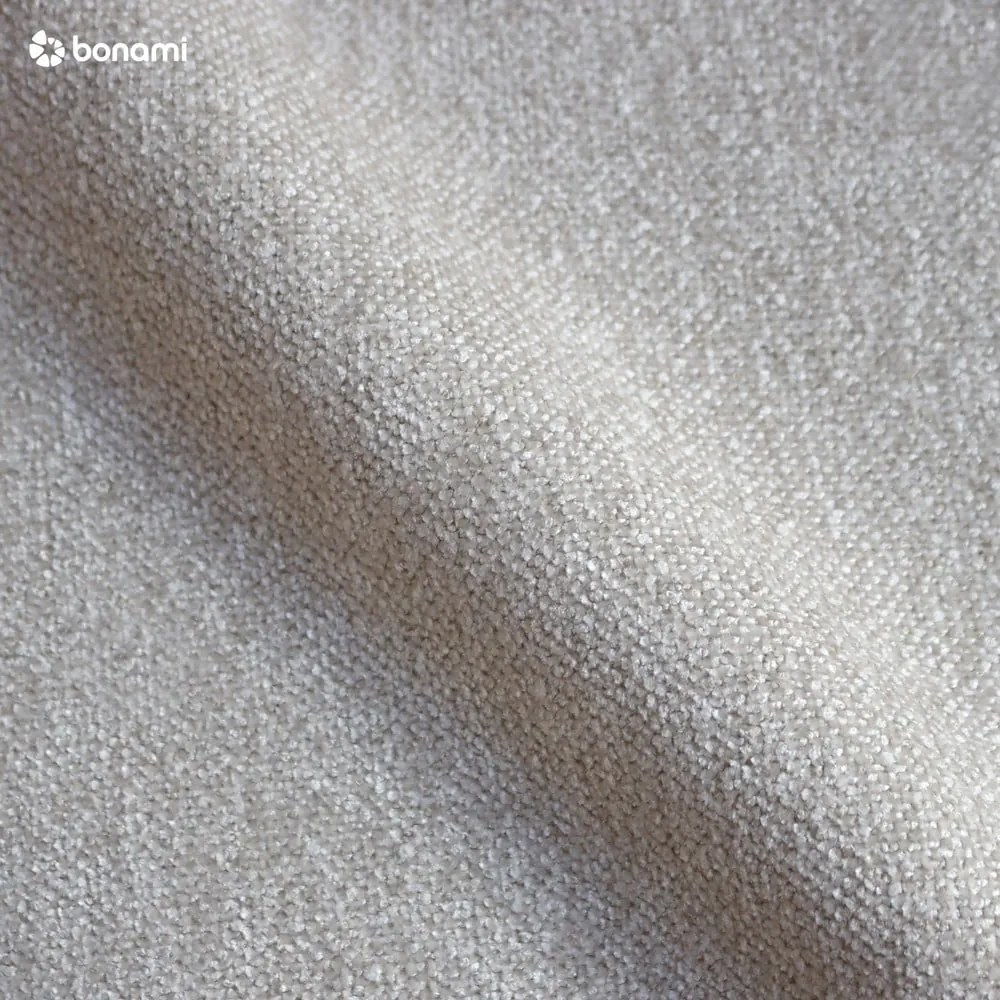 Beżowe tapicerowane łóżko dwuosobowe ze schowkiem i stelażem 160x200 cm Myra Pillow – Bonami Selection