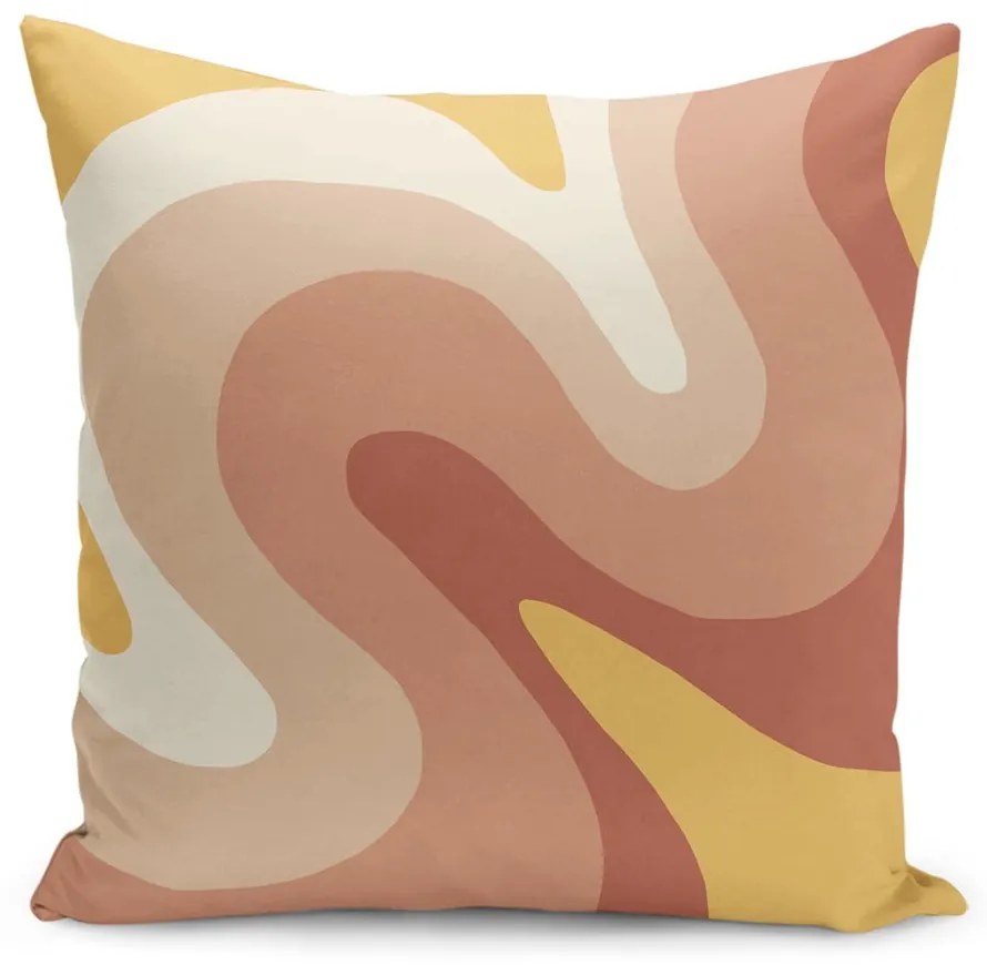 Poszewka na poduszkę 43x43 cm Strawberry Creamsicle – Mila Home