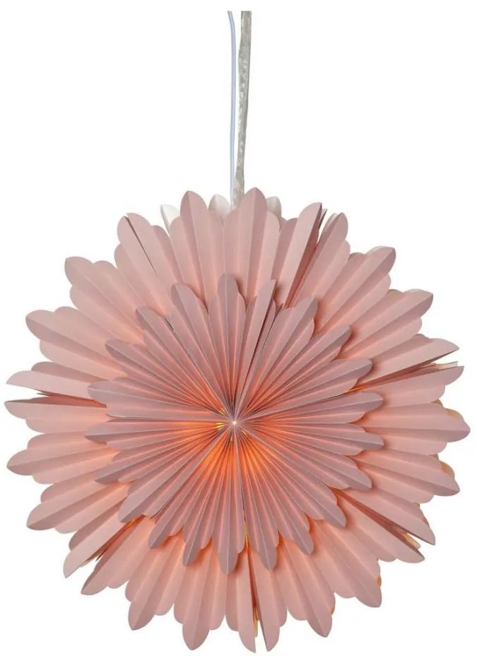 Eglo 411382 - Dekoracja bożonarodzeniowa CRYSTAL różowa