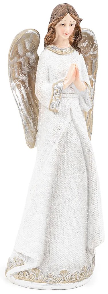 Polyresinowy anioł - modlący się, 20 x 7,5 cm